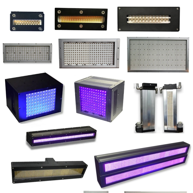 200W 360W 395nm UV LED Ink Drying Lamp for Screen Printing Inkjet Uv Curing Lamp for Printing Machine