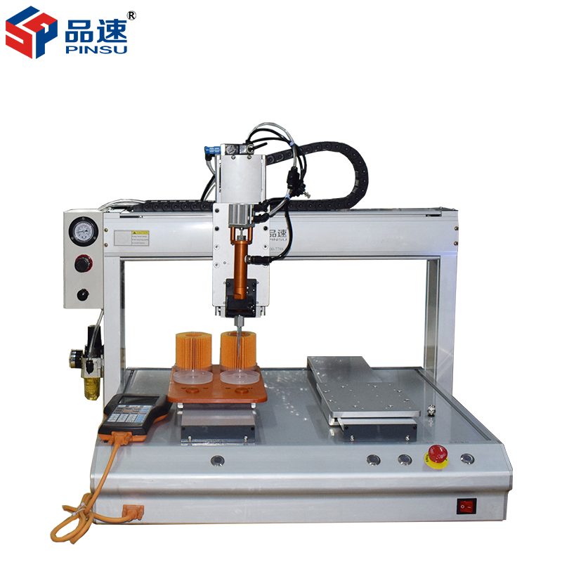 Electric Digital Fully Automatic Desktop UV Adhesive Dispenser with UV LED Curing System