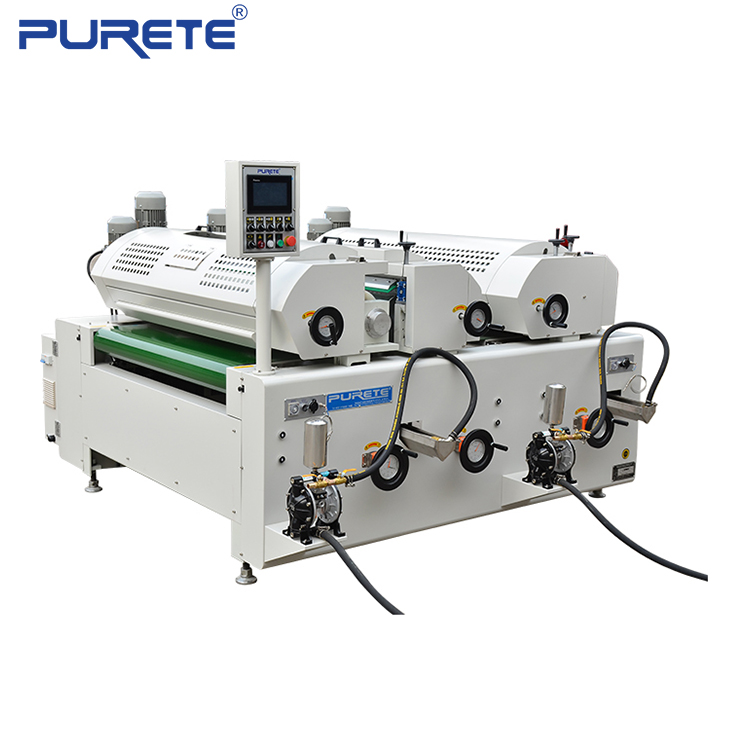 Fully Automatic Uv Roller Coating Machine, Furniture PVD Coating Machine Glass Aluminum Coating Machine