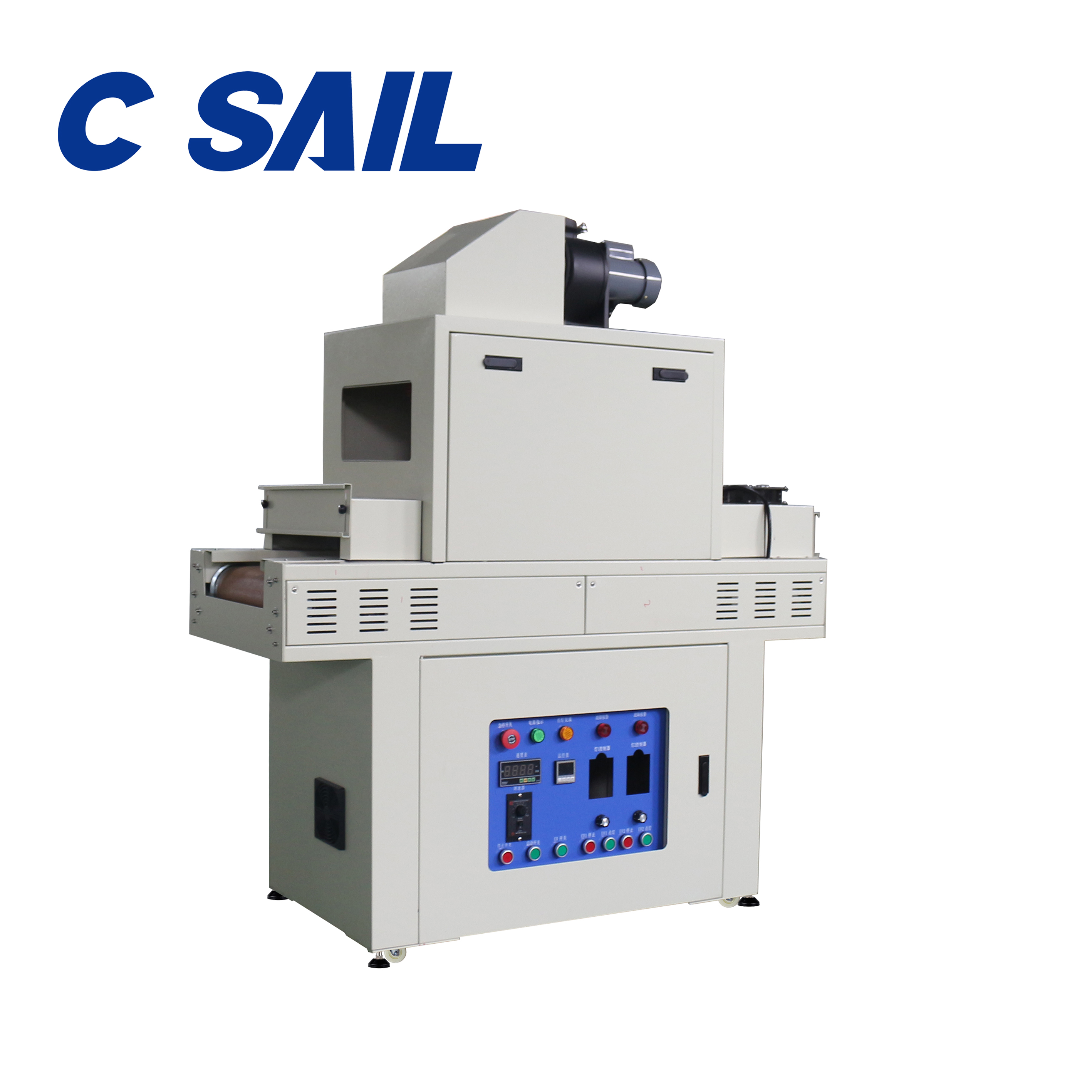 Conveyor UV LED Curing Oven Drying Oven with Motor Energy Saving Stainless Steel for Screen Printing Curing