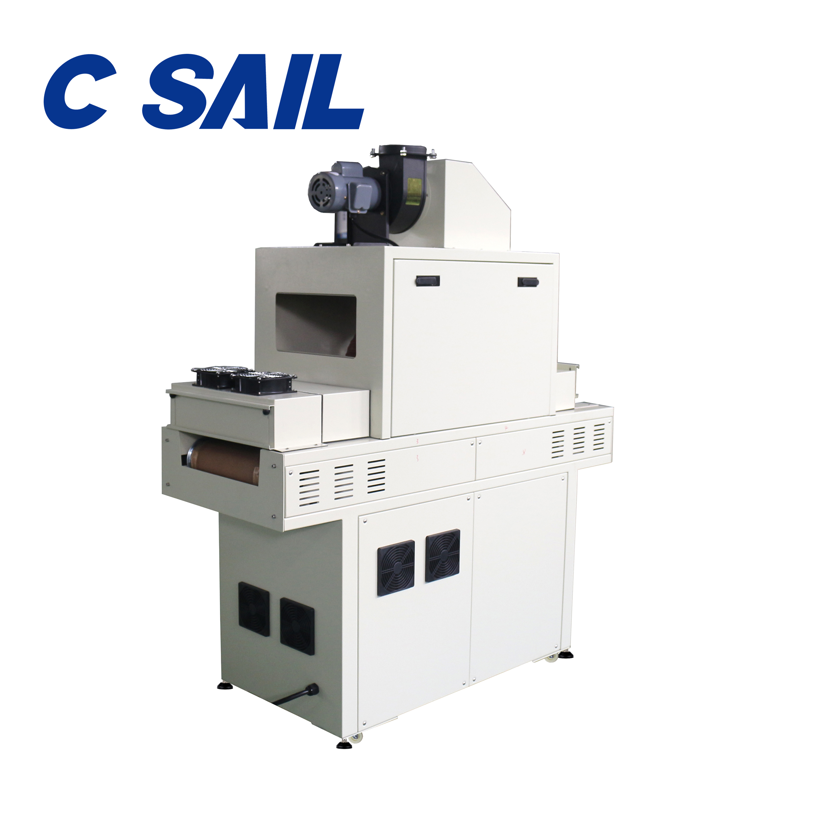 Conveyor UV LED Curing Oven Drying Oven with Motor Energy Saving Stainless Steel for Screen Printing Curing
