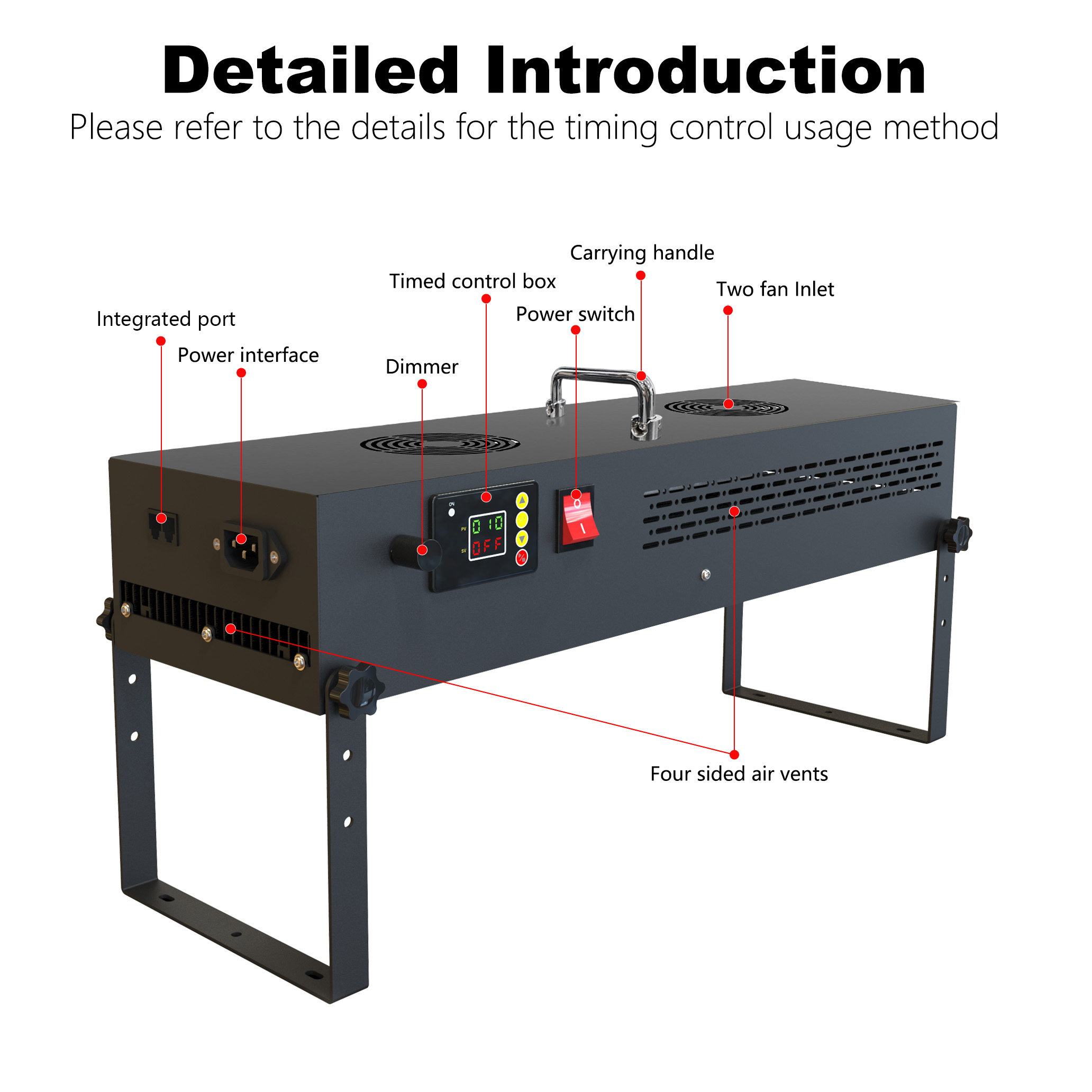 Home Hotel Use Ink Screen Printing Adhesive Air Cooled Portable UV LED Curing Lamp Machine 365nm UV Curing Light