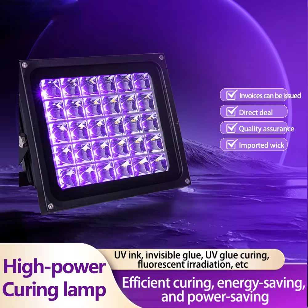 LED UV Curing Lamp 405nm 395nm 365nm Ultraviolet Light for Party Solidify Photosensitive Resin PCB Repair Handwork DIY Curing