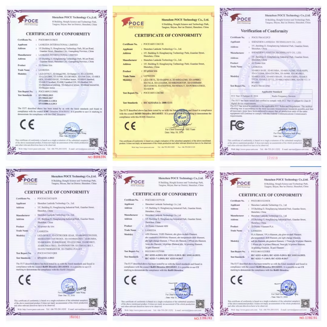 Inspection Certificate