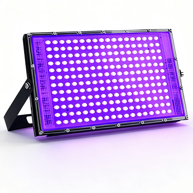 60W UV LED Black Light IP66 Waterproof Aluminum Floodlight Curing Lamp Home Party Bars Halloween Stage-Body 110V Office/Hotel