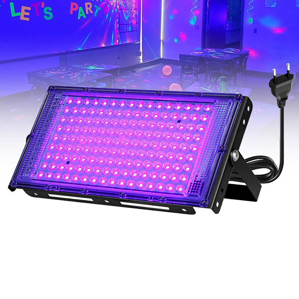 Best New Products of 2025 50 150 200w 395nm 1w/cm2 Flood Home AC Black Led Uv Curing Lamp Bar 100w 220v