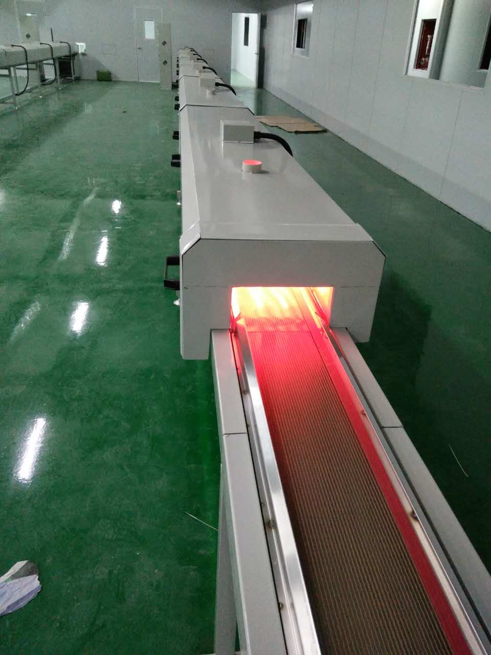 Factory Price 200c Metal Tunnel Drying Oven Infrared Silk Screen Printing Conveyor Mesh Belt Dryer
