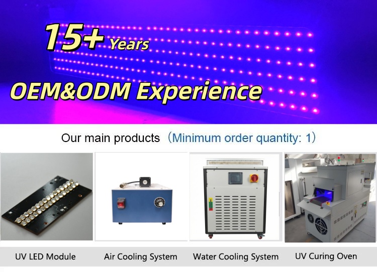 350W LED UV Curing System for Wire Harness, Industrial UV Curing Lamp for Label &amp; Sealant Instant Curing