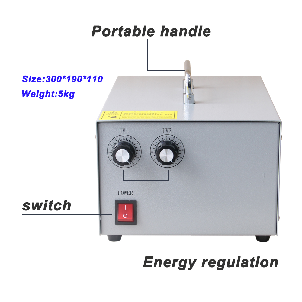 Custom 365nm 395nm High Power Air Cooling UV LED Curing Lamp System For Screen Printing Machine