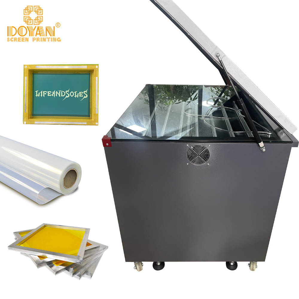 New DY LED UV Image Setter Screen Printing Exposure Machine with UV Lamp Vacuum Pump Flexo/Offset Plate Stamp Dryer Unit