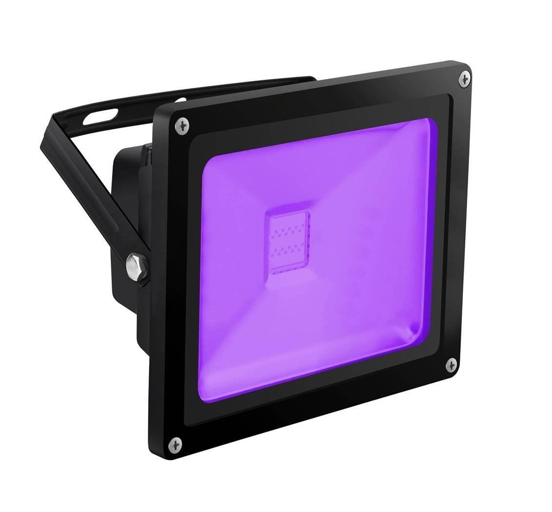 IP65 Outdoor Lighting 10W 50W 150W 500W 100W 360nm 365nm 385nm 395nm 405nm Curing Black Flood Light Purple Color UV LED Lamp