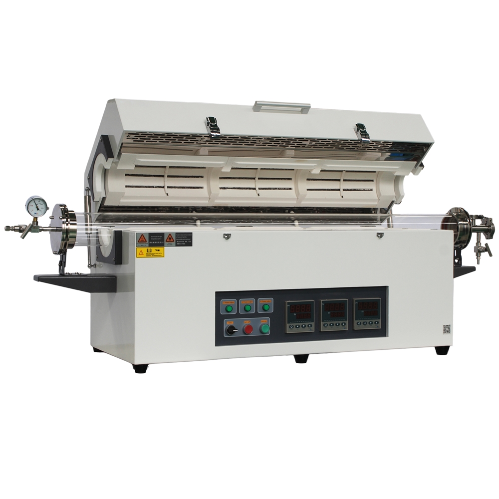Programmable And Pid Auto Control 1200/1400/1600c Alumina Ceramic Tube/Quartz Tube Vacuum Furnace Laboratory Heating Equipment
