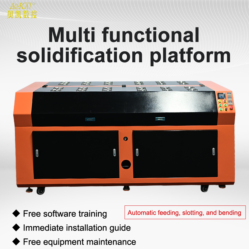 AOK-DG2516 AOKAI CNC Hot Sell UV LED Curing Machine Orange Button Control for 3D Acrylic Letter Epoxy Resin