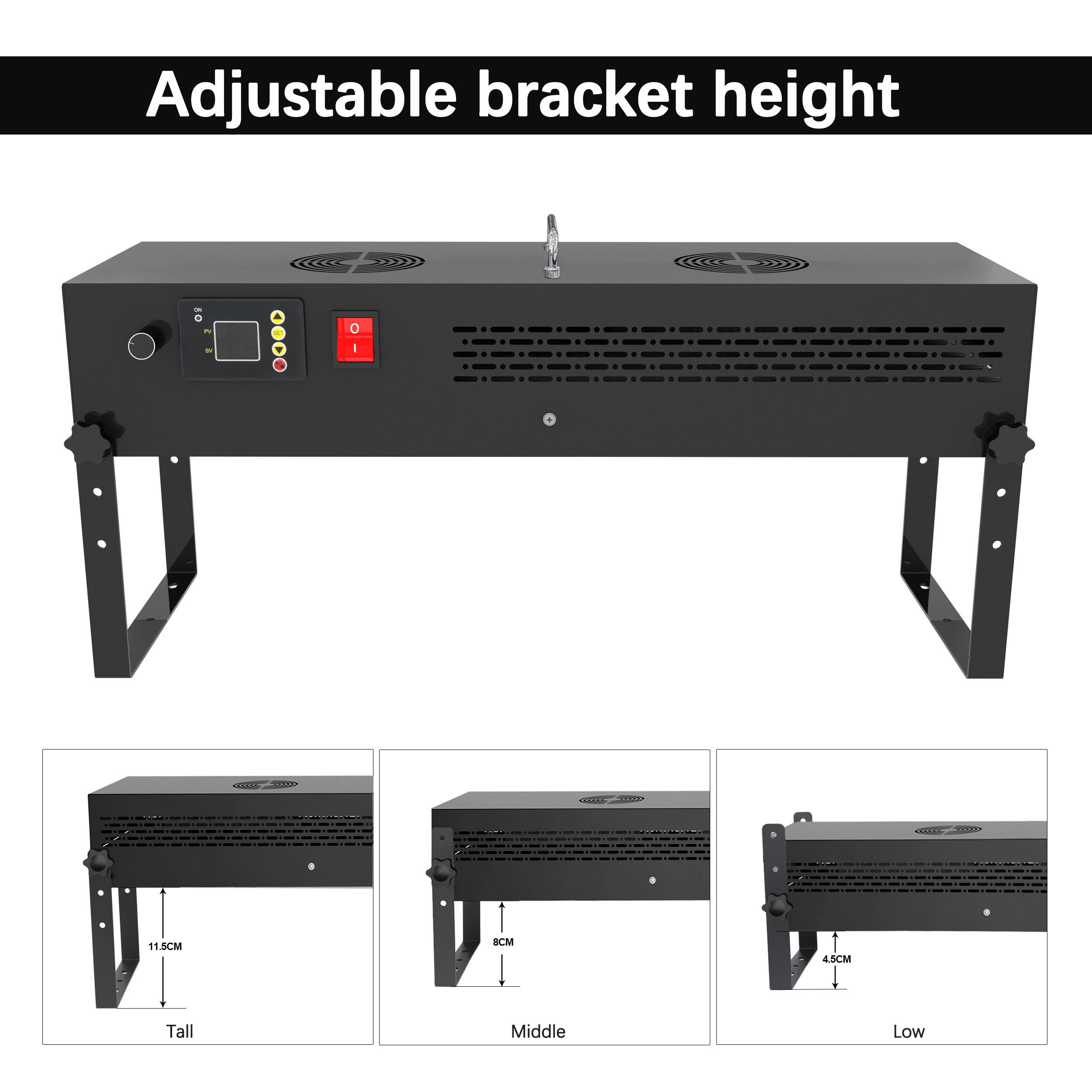 Home Hotel Use Ink Screen Printing Adhesive Air Cooled Portable UV LED Curing Lamp Machine 365nm UV Curing Light