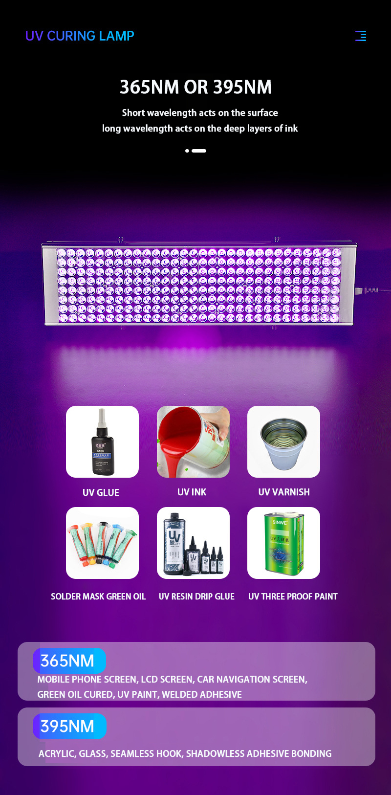 UV Curing Lamp Detail 6