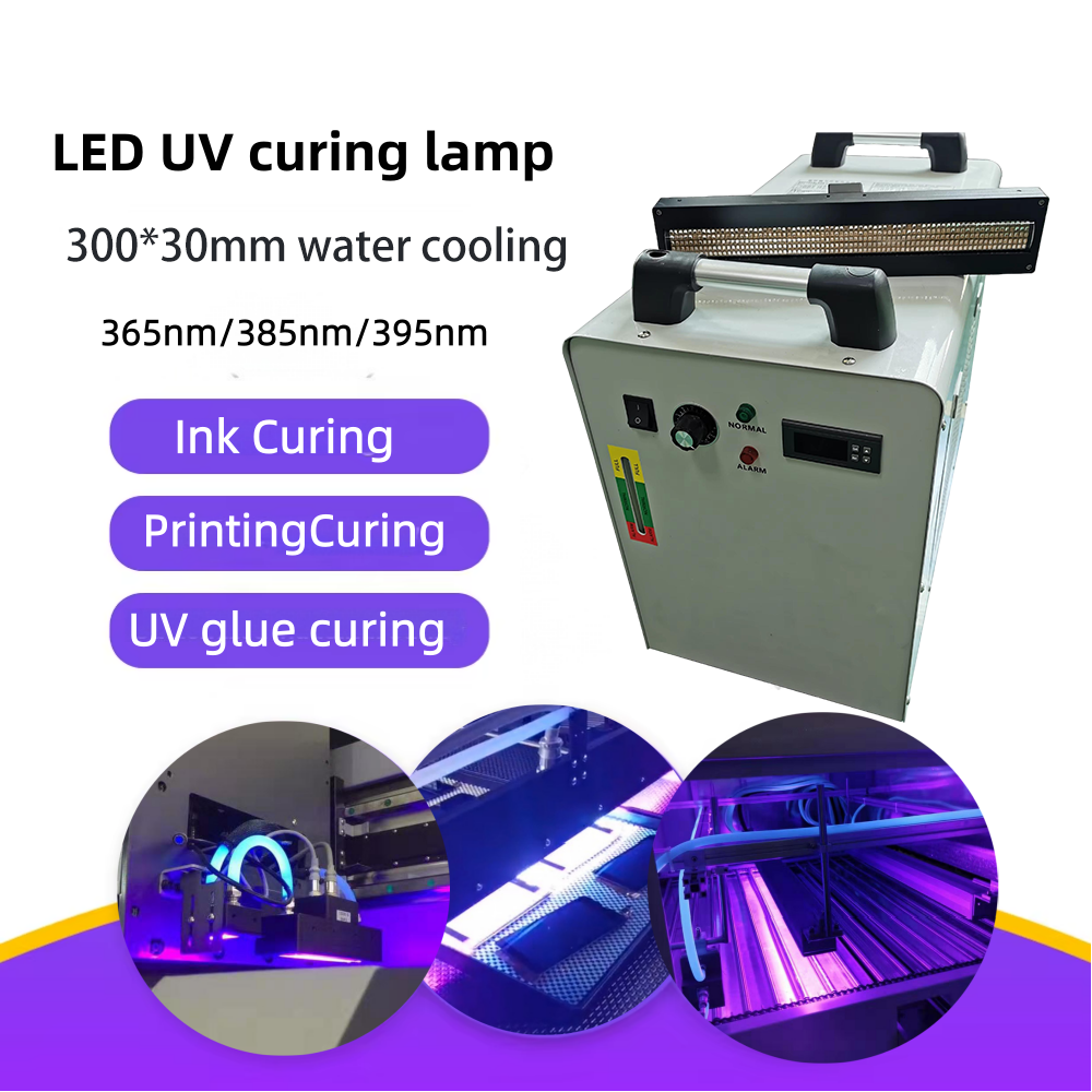 Factory Direct Uv Led Oem Dryer Machine Water Cooled Full Set Curing Lamp System for Digital Printing