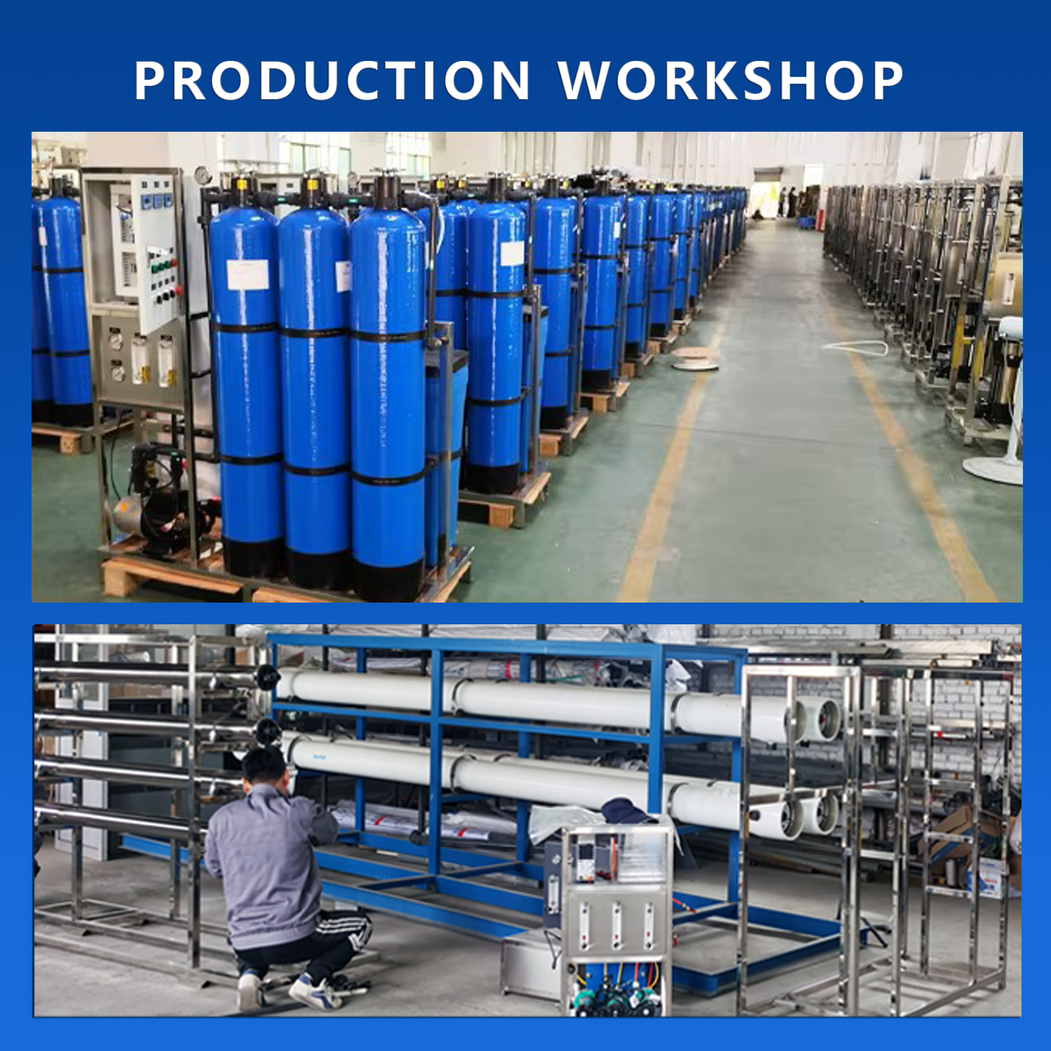 Factory Sale 2000lph Stainless Steel 304 Reverse Osmosis UV System Water Treatment Equipment For Drinking Water