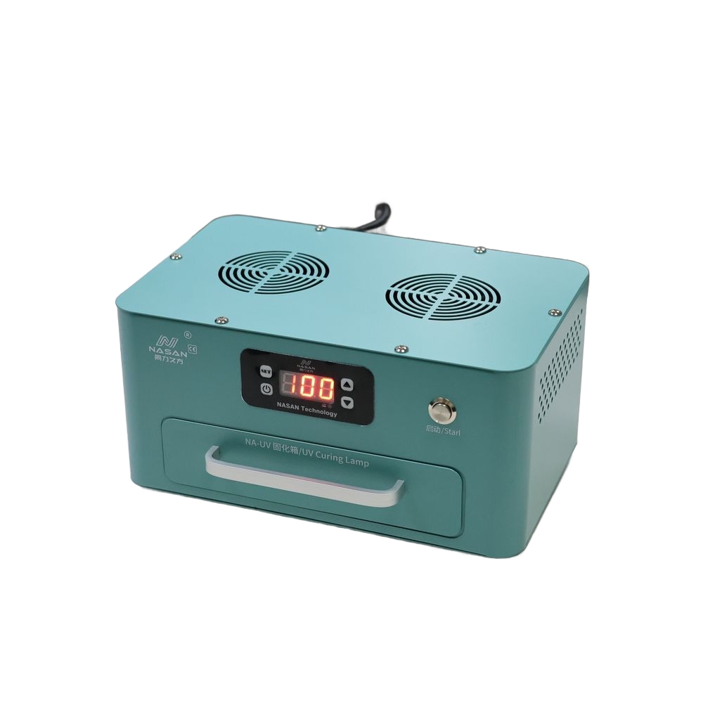 NA-UV UV Curing Light Dual Wavelength UV LED Curing System for Optical Adhesive and Solder Mask Curing