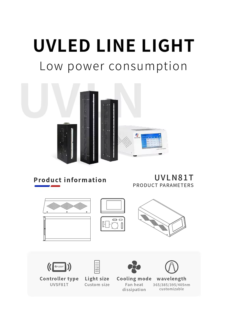365nm Precision UV 220V LED Curing Equipment with Cooling System for Instant Adhesive Polymerization & Ink Drying