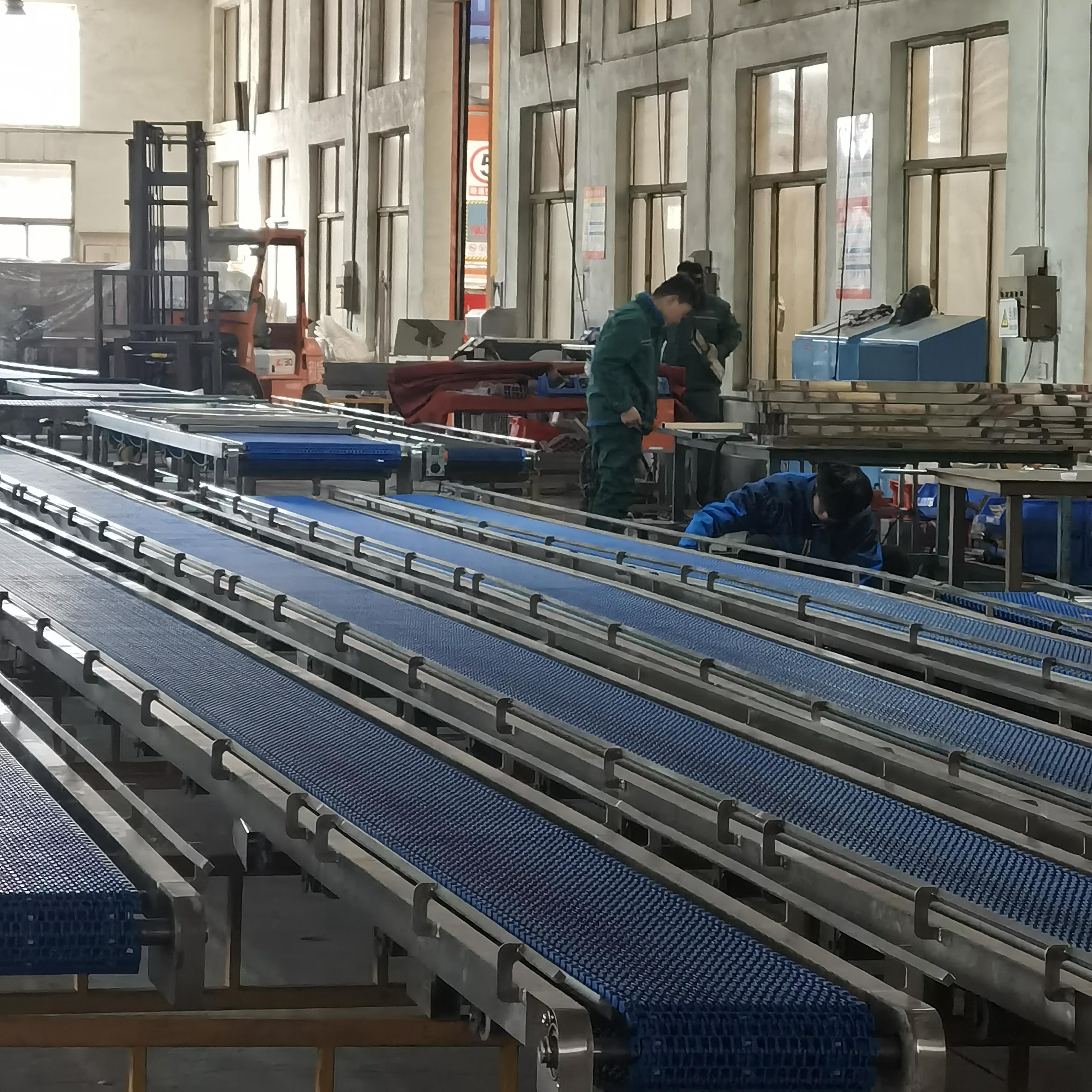 Industrial PVC/PU Conveyor System For Production Line