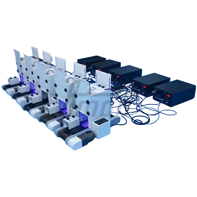 New Semi-Automatic UV LED Curing System 405nm Light UV Glue Curing Machine Energy-Efficlent and Eco-Friendly
