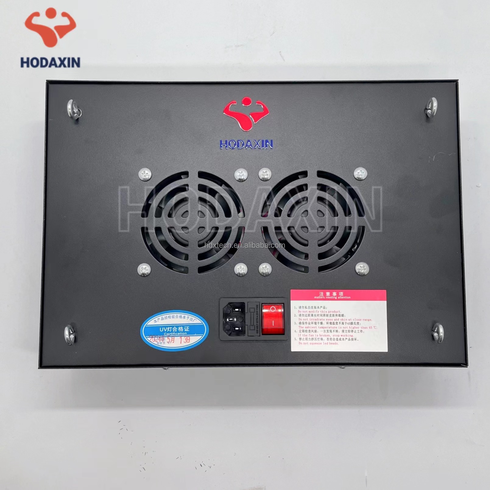 HODAXIN 365nm LED UV Curing Light for Waterproof Glue OCA Glue UV Curing Lamp Fast 3D Printing PCB Board Dry