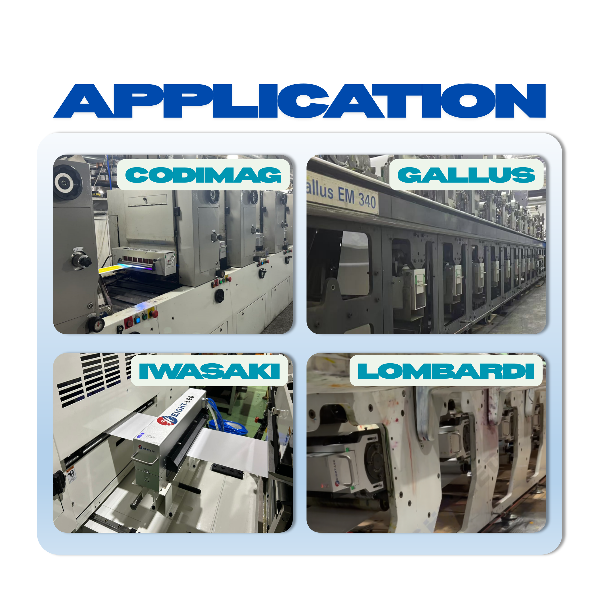 Energy Efficient Modular UV Curing Lamp System with Intelligent Width Adaptive Control for Flexographic and Offset Printing
