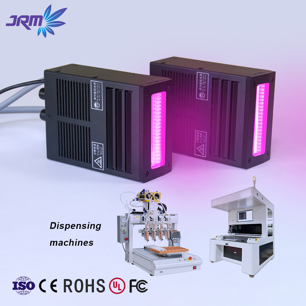 LED UV Curing System 395nm Air Cooled Regulable UV Intensity Cold Light Source for Printing Bonding