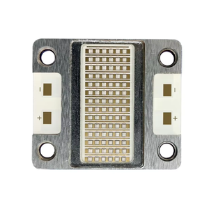 32x36.5mm 312W 18-20W/cm Copper Substrate Quartz Glass Protection 385/395/405nm UV LED Array 6000mA 120 View Angle for