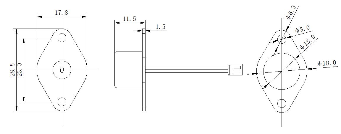 UVC LED Module Dimensions Part 1