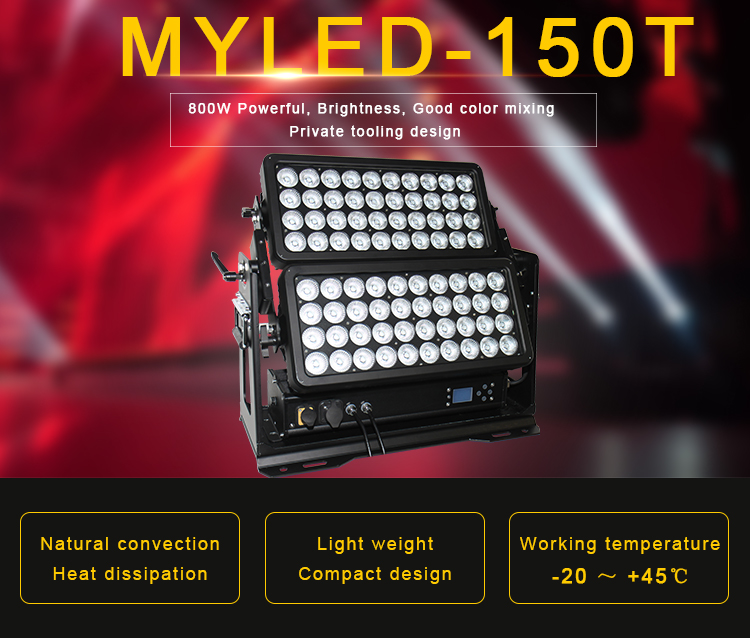 Powerful 400W 800W 15000W UV Curing Black Lamp Led Flood Light with Wireless Light Function in RDM Control Light