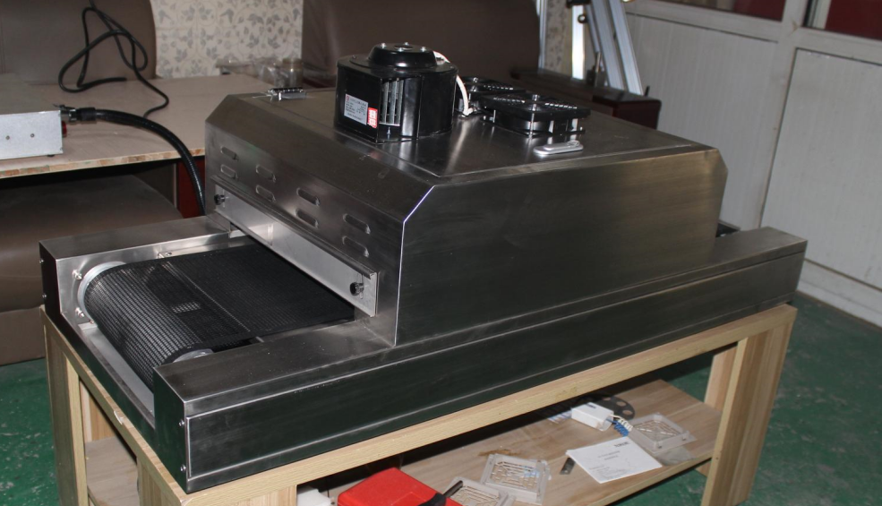 UV Curing Front View