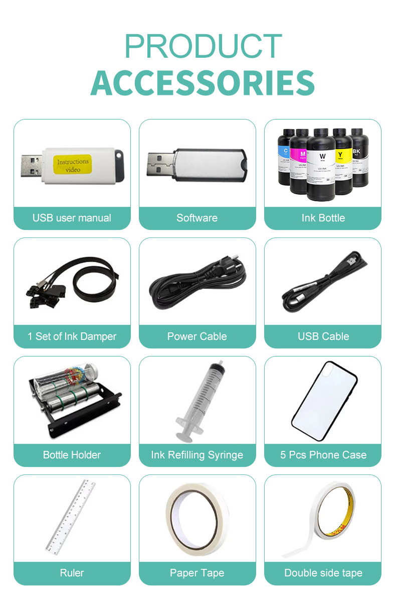 A3 UV Printer Back View