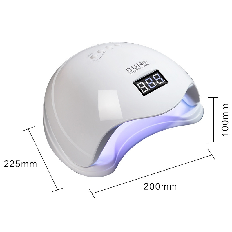 48W Nail Art Lamp, Nail Light Therapy Lamp, No Blackening Hands, Intelligent Sensing