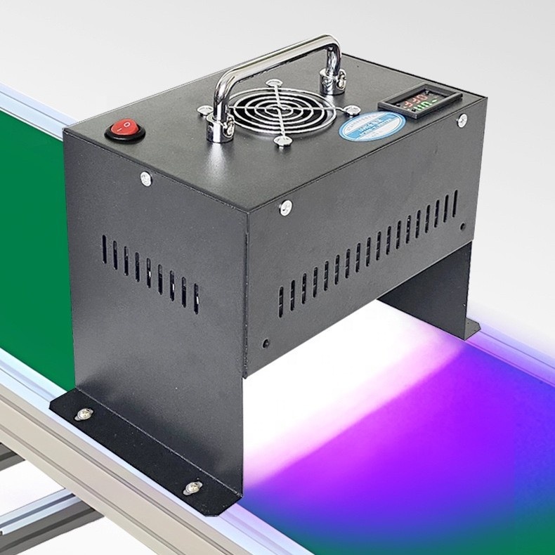 2024 New LED UV Coating Machine 365nm 395nm UV Painting Curing Lamp for Conveyor 450W Silkscreen Curing Device UV Polish Dryer