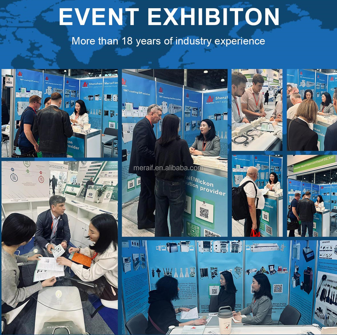 SMT Machine Line Exhibition