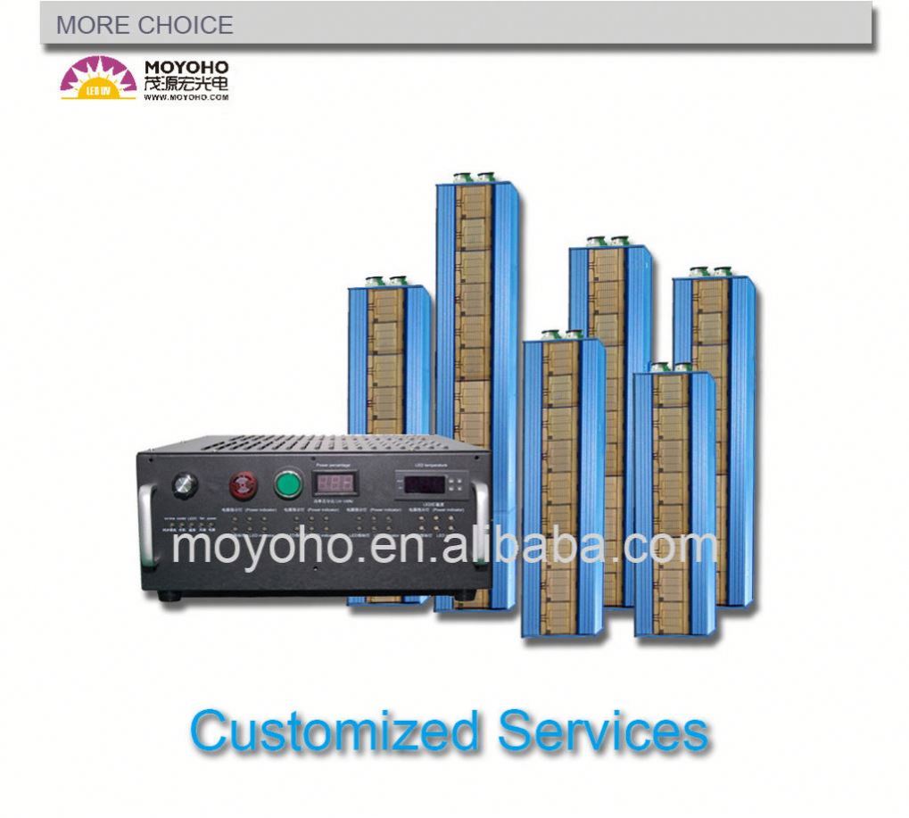 OEM ODM High Power Air Cooling Uv LED Curing System 365nm 395nm Uv Printer Drying Lamp Varnish Glue Curing