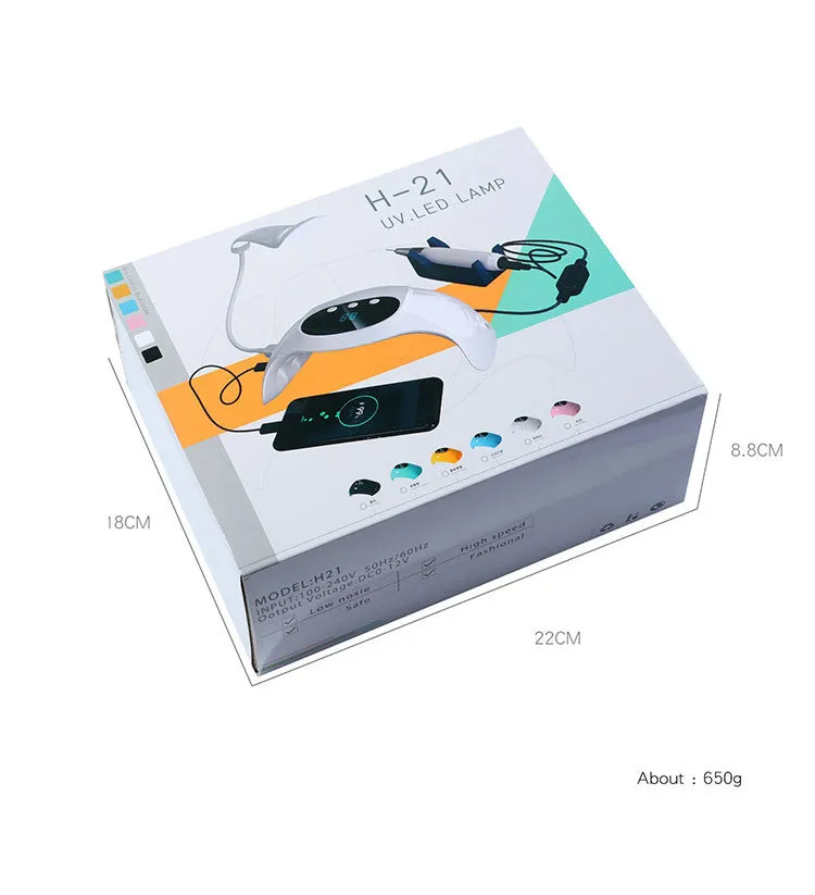 Cross-Border Spot New Written Test Nail Polisher Package Details