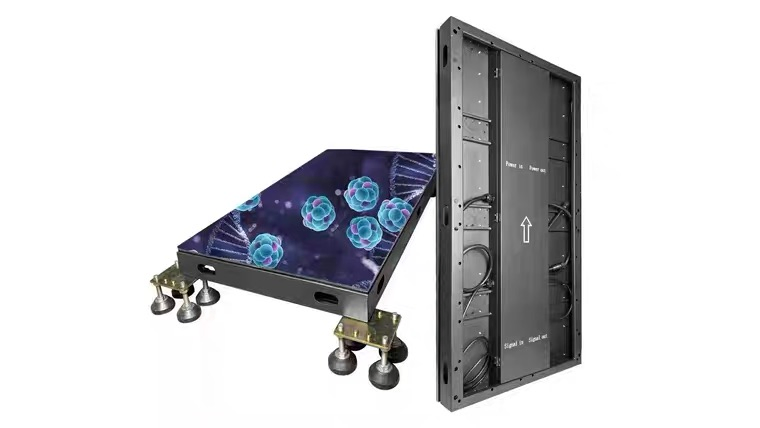 P2.604 Outdoor Indoor Ground Interactive Floor Tile LED Displays Screens Video Wall Dance Stage and Events