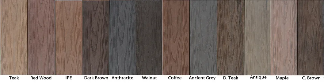 WPC Decking Colors