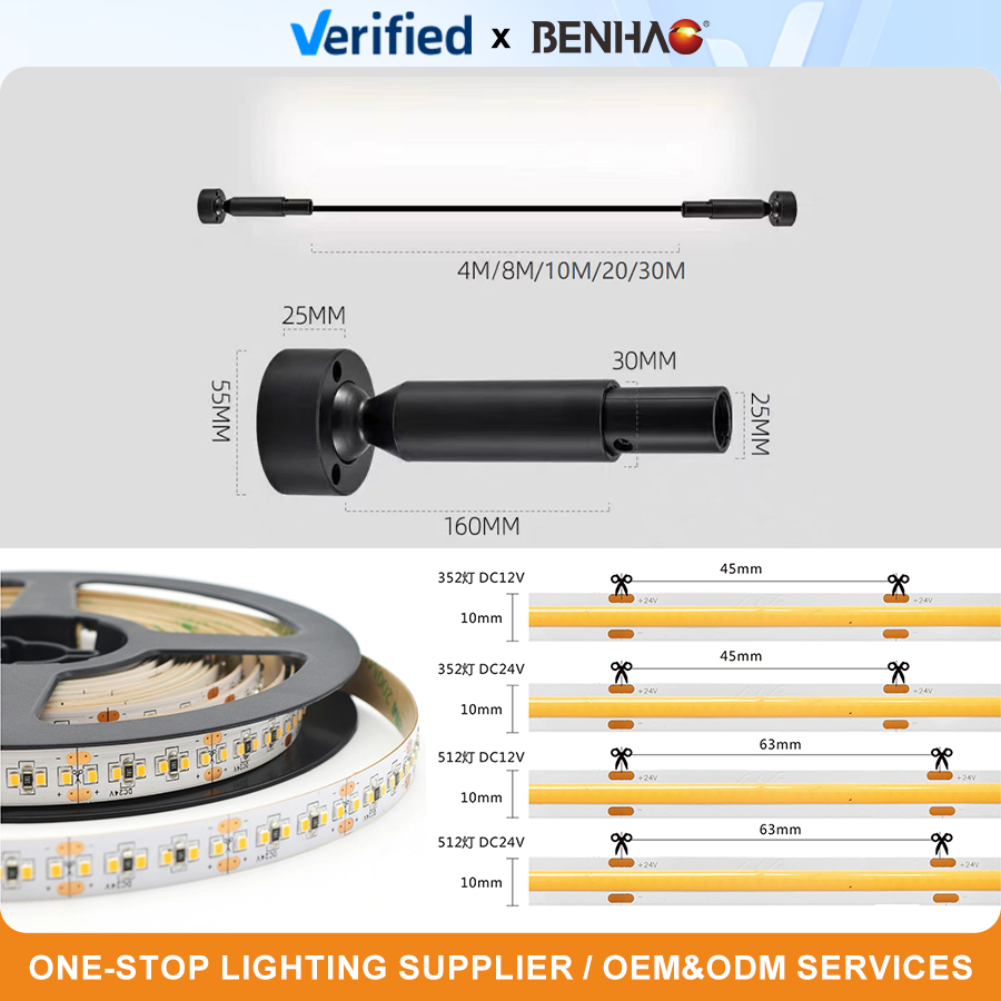 Modular LED Skyline Linear Fixture for Seamless Commercial &amp; Architectural Lighting