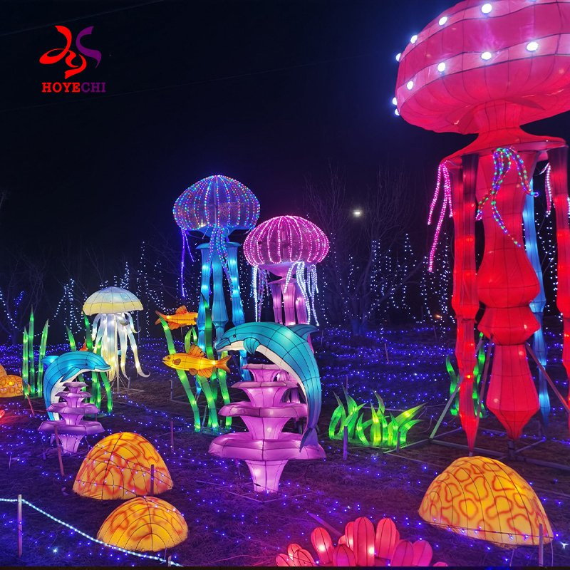 Large Decorative Lamp Customized Decorative Lantern Lights Festival Lantern Show