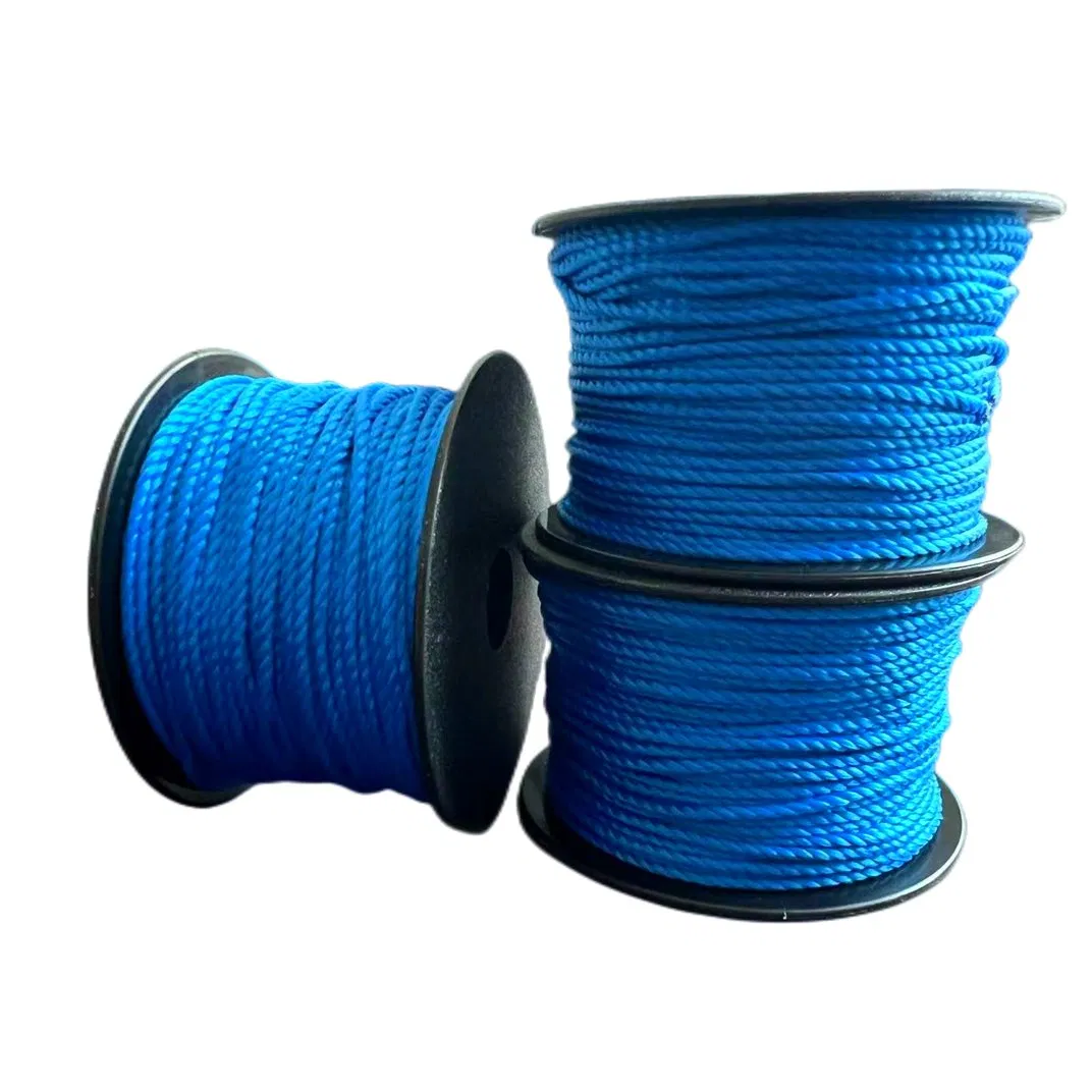 3 Strand Twist PP Builder Line Rope/Twine/String with Plastic Reel Handle