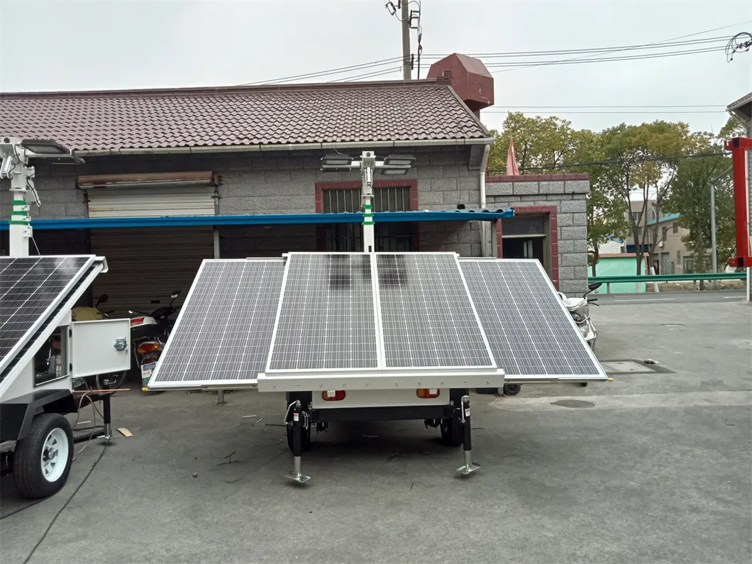 Solar-Powered LED Beacon Tower