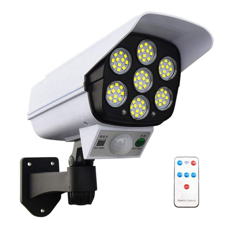 Surveillance Cameras 77 LED Simulation Monitoring Security Lighting