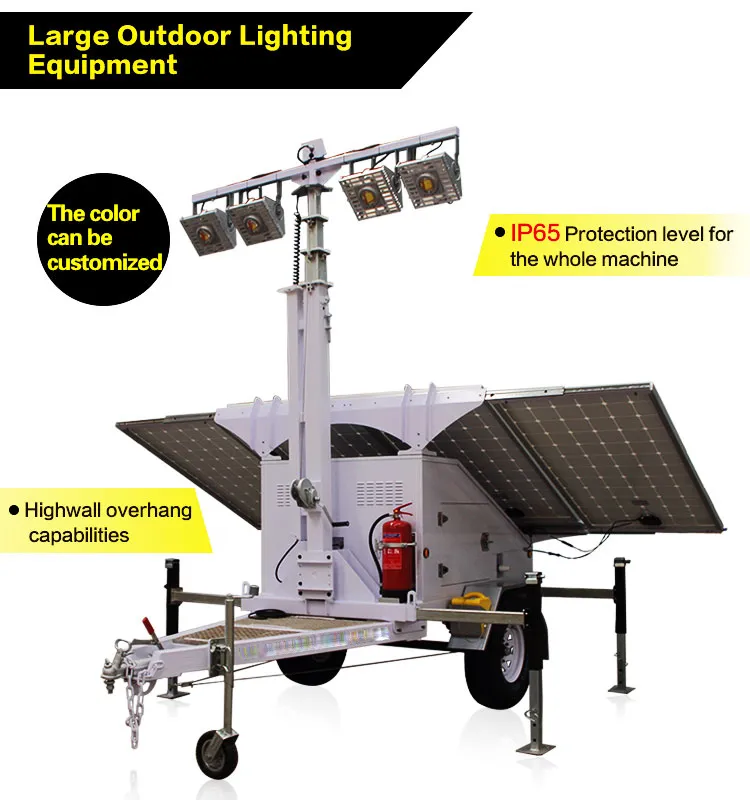 Mobile LED Light Tower 1