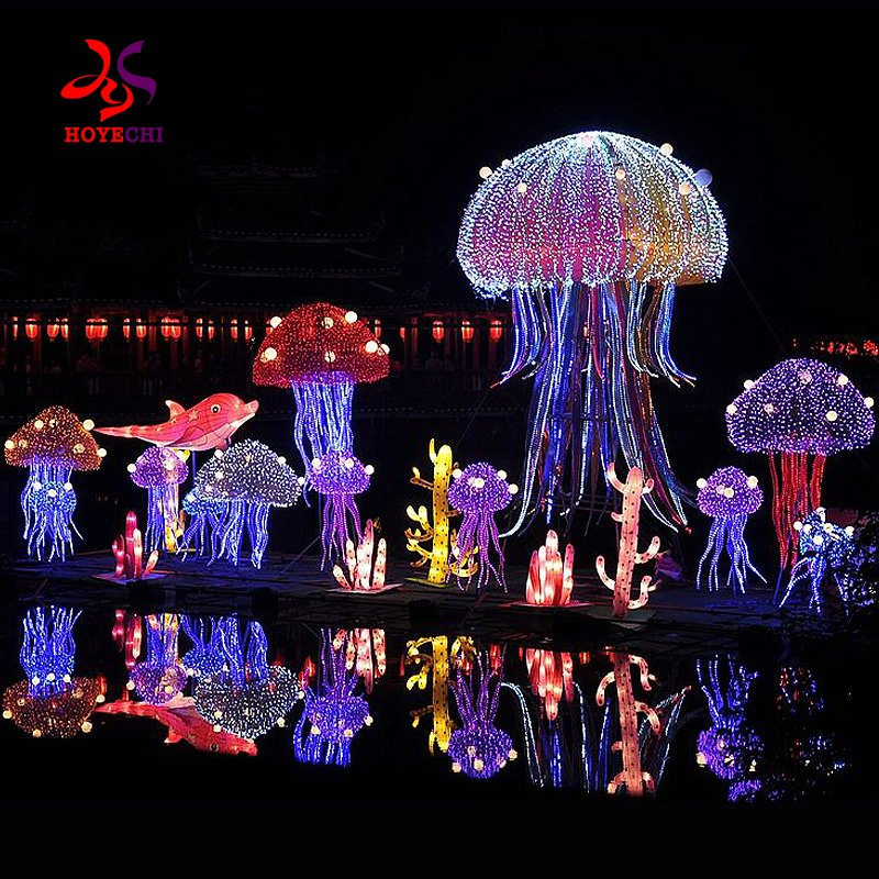 Large Decorative Lamp Customized Decorative Lantern Lights Festival Lantern Show