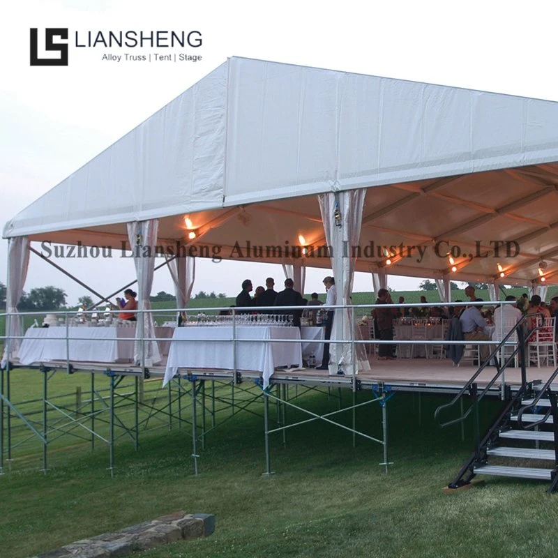 Big Event for Singapore Tentage Fair with 850g Blackout White PVC