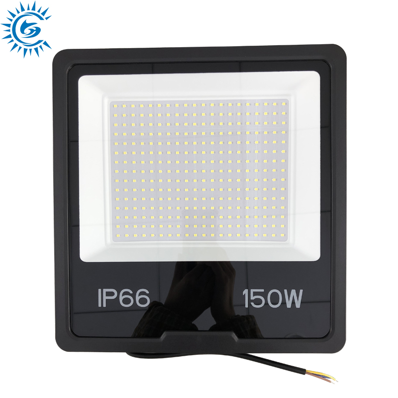 Die-Cast Aluminum Housing 50W 100W 150W 200W 300W Outdoor IP65 SMD LED Security Lights LED Flood Lighting