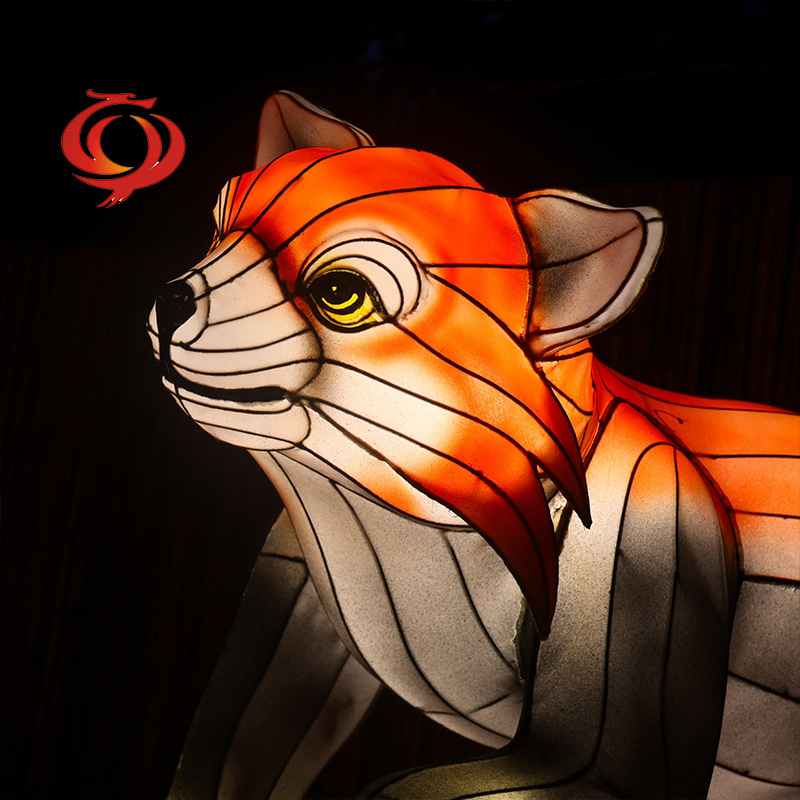 Yyl-Zm Outdoor Decorative Fabric Lanterns Traditional Chinese Animal Lantern Show